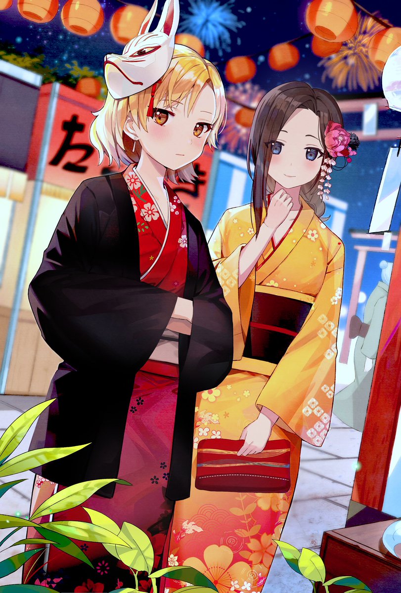 Kong_sketch's tweet image. レイマス 

祭り🎆
