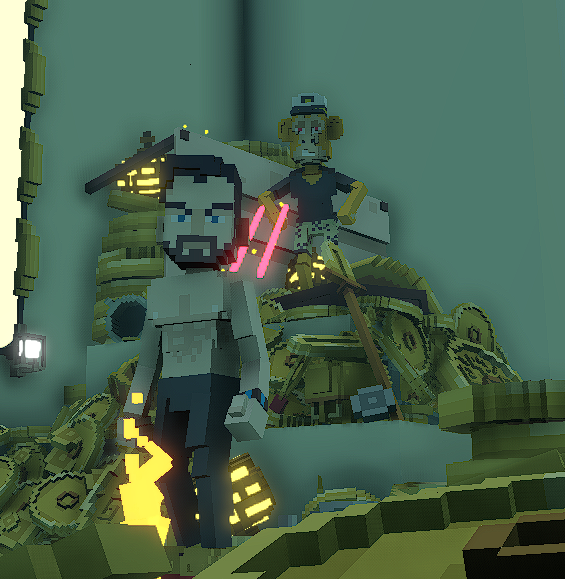 1Extezy's tweet photo. @TheSandboxGame The golden ape looks great. https://t.co/IYk92TPLSF