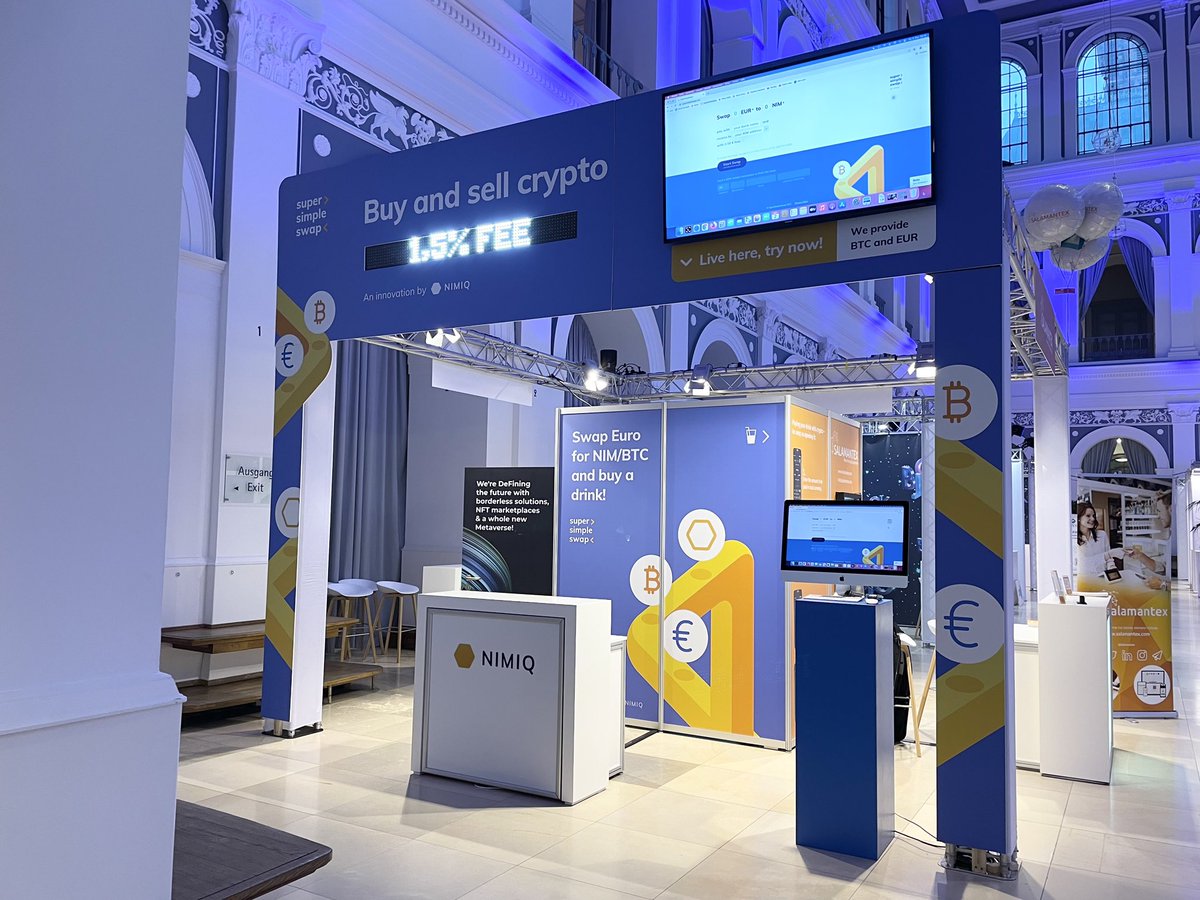 Max_Nimiq's tweet photo. Let’s go team #Nimiq! 🚀 @Blockchance_ has officially started! #BCE2021 https://t.co/lI1KAfcbJ4