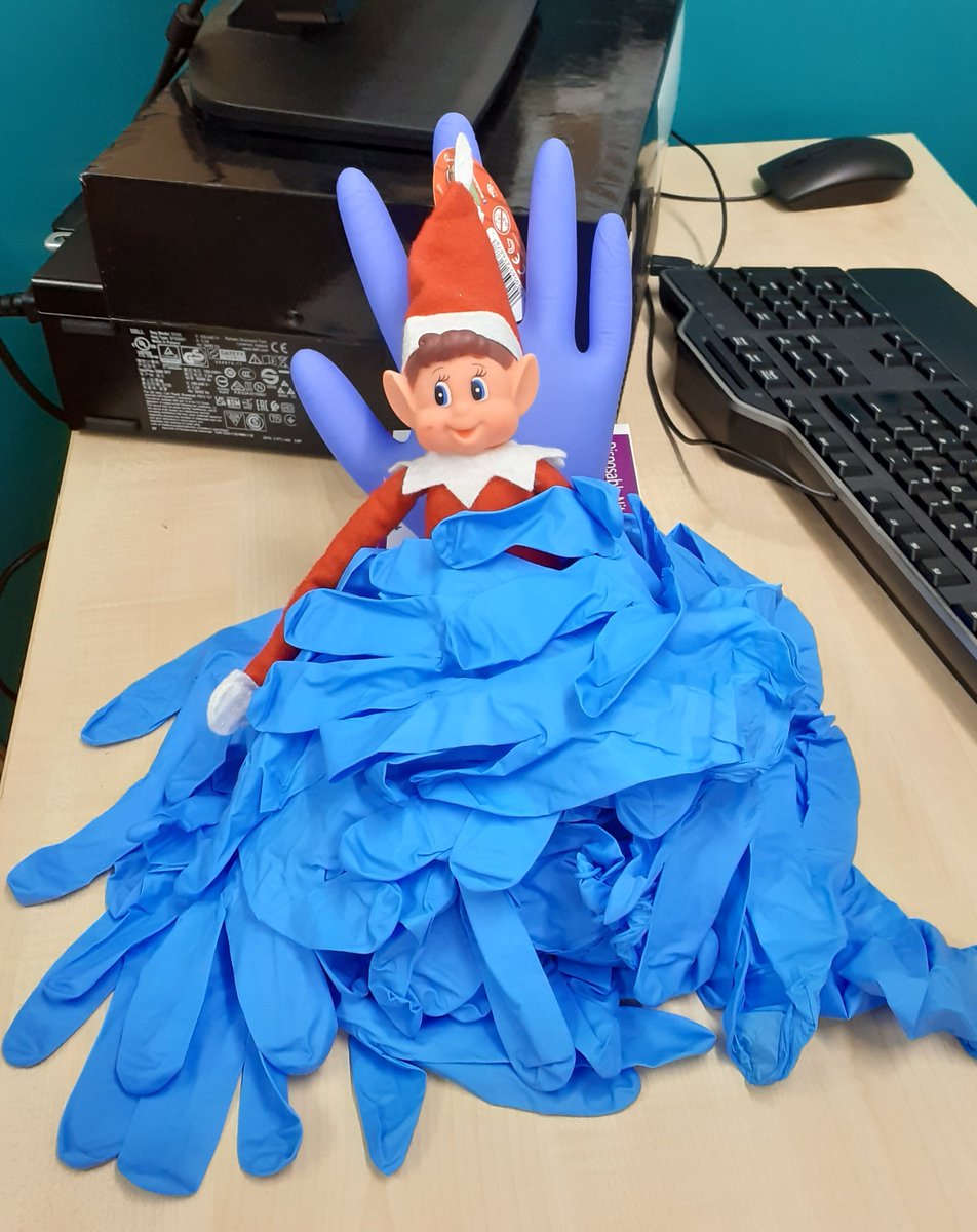 Children's Community Services BTHFT (@bthft_ccnteam) on Twitter photo 2nd of December & our pesky #ChildDevelopmentCentre office #elf has been at it again! We have told him before a box of gloves is not a bed! He just won't listen. #ElfOnTheShelf
<a href="/bthft/">Bradford Teaching Hospitals NHS FT</a>
#Christmas2021 #NoGlovesWastedInTheMakingOfThisPost 2nd of December & our pesky #ChildDevelopmentCentre office #elf has been at it again! We have told him before a box of gloves is not a bed! He just won't listen. #ElfOnTheShelf
<a href="/bthft/">Bradford Teaching Hospitals NHS FT</a>
#Christmas2021 #NoGlovesWastedInTheMakingOfThisPost