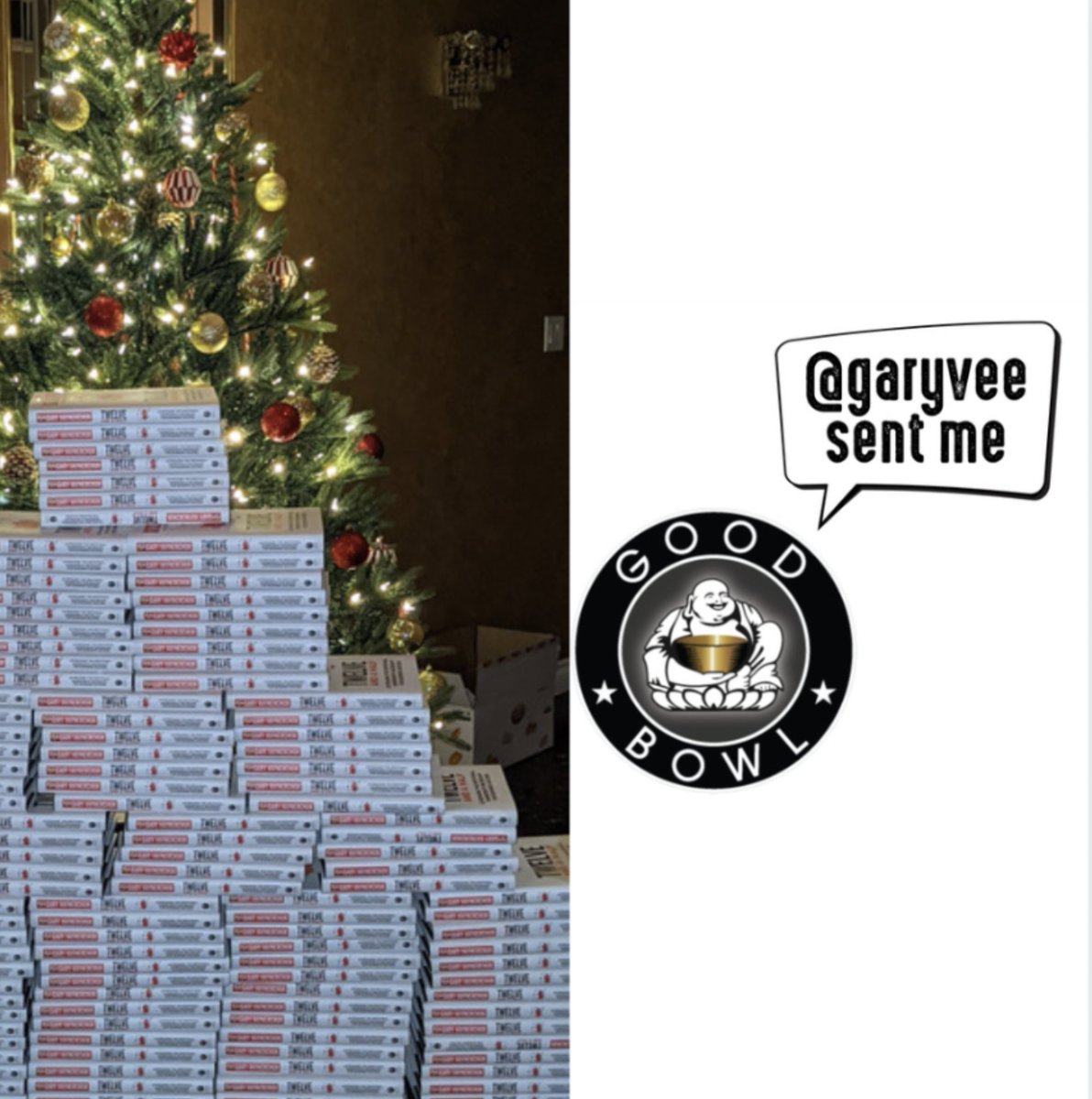 We are giving away <a href="/12andahalfbook/">Twelve and a Half</a> by <a href="/garyvee/">Gary Vaynerchuk</a>  !!!!   Simply visit us in store and say the secret phrase "hey <a href="/garyvee/">Gary Vaynerchuk</a> sent me". No purchase necessary! An amazing perspective on real life situations and how to navigate them using these 13 life altering ingredients💚❤️