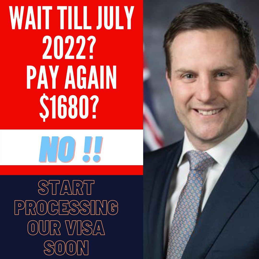 GauravBaral6's tweet photo. 14000 Temp graduate visa holder stuck in overseas since 21 months and @ausgov just announced to wait another 7 months until July 2022 for replacement visa and extra processing time for new visa. Almost 3 years to get new visa. This is so unfair to us 😭😭@wing_kuang @AlexHawkeMP https://t.co/UcUc328QvP