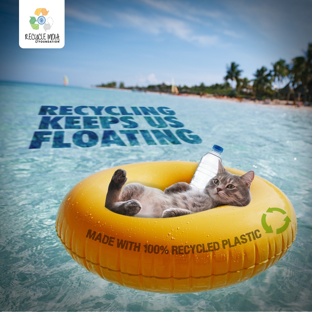 recycleindia's tweet photo. Keeping our hopes floating…. https://t.co/MonFrNkovU