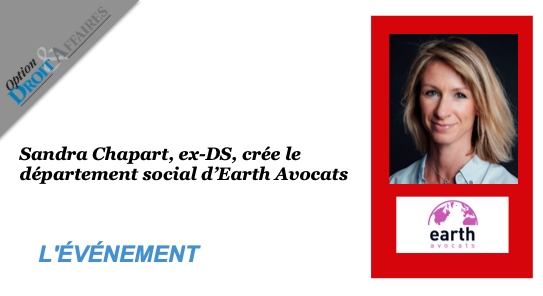 Option_DA's tweet photo. [L'ÉVÉNEMENT] - Sandra Chapart, ex-DS, crée le département social d’Earth Avocats

➡️   https://t.co/OgE7O8i1Mz https://t.co/250hNYzVBO