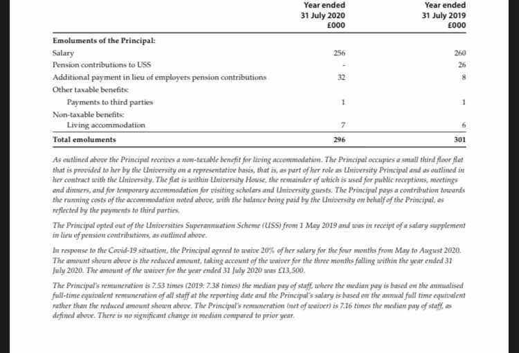 Well, here's a publicly available document: our Principal opted out of USS in May 2019 and got a salary supplement instead. Sure that has no relevance whatsoever to her "My hands are tied, I can't possibly do anything" stance. #NotTodayUUK #OneOfUsAllOfUs #EverToResist <a href="/USSbriefs/">USSbriefs</a>
