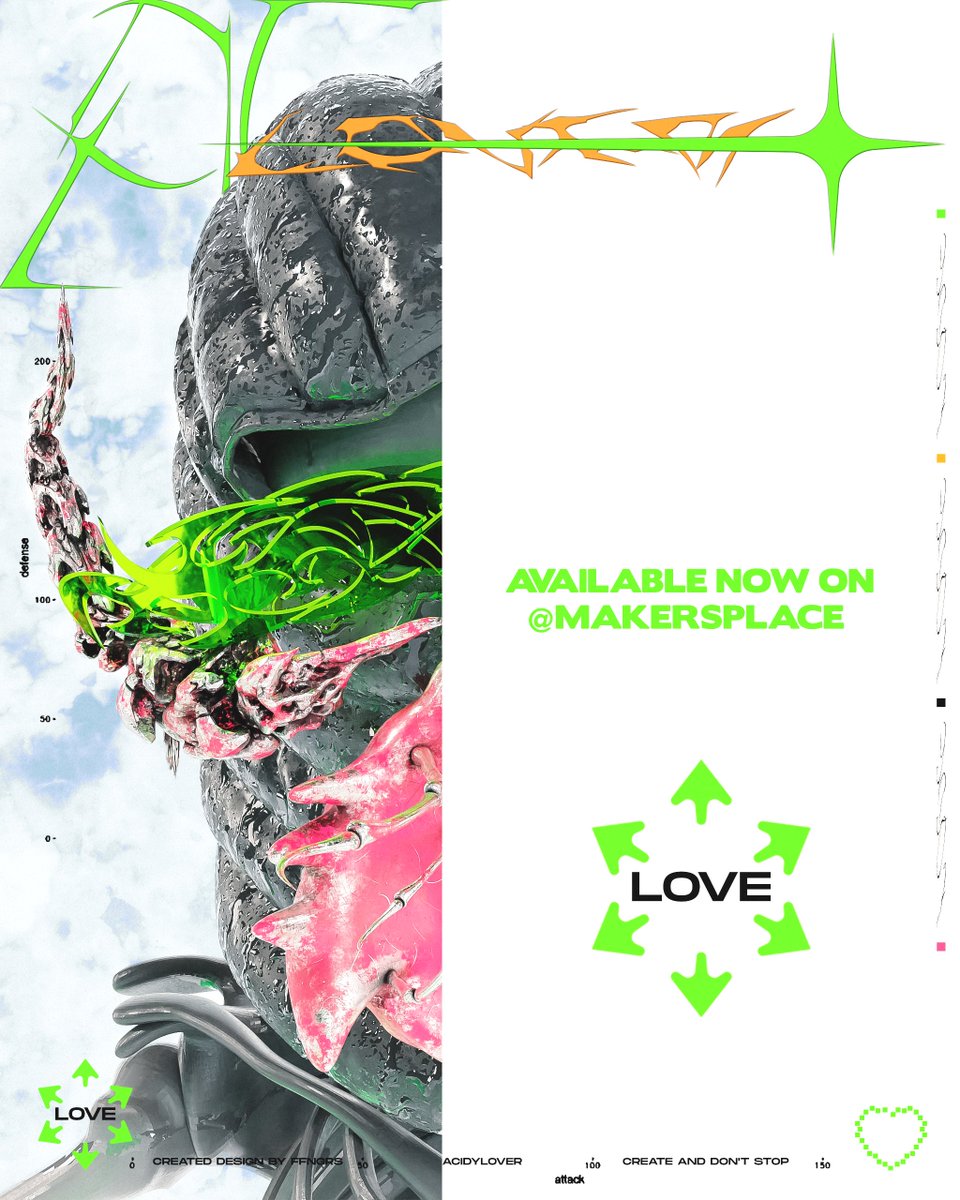 ffngrs's tweet photo. ∀ƆIp⅄ ˥OΛƎᴚ (1/1) 
 Available now on 
@makersplaceco
 Check it out - https://t.co/llrszagg0w https://t.co/c2gL8ZwoX9