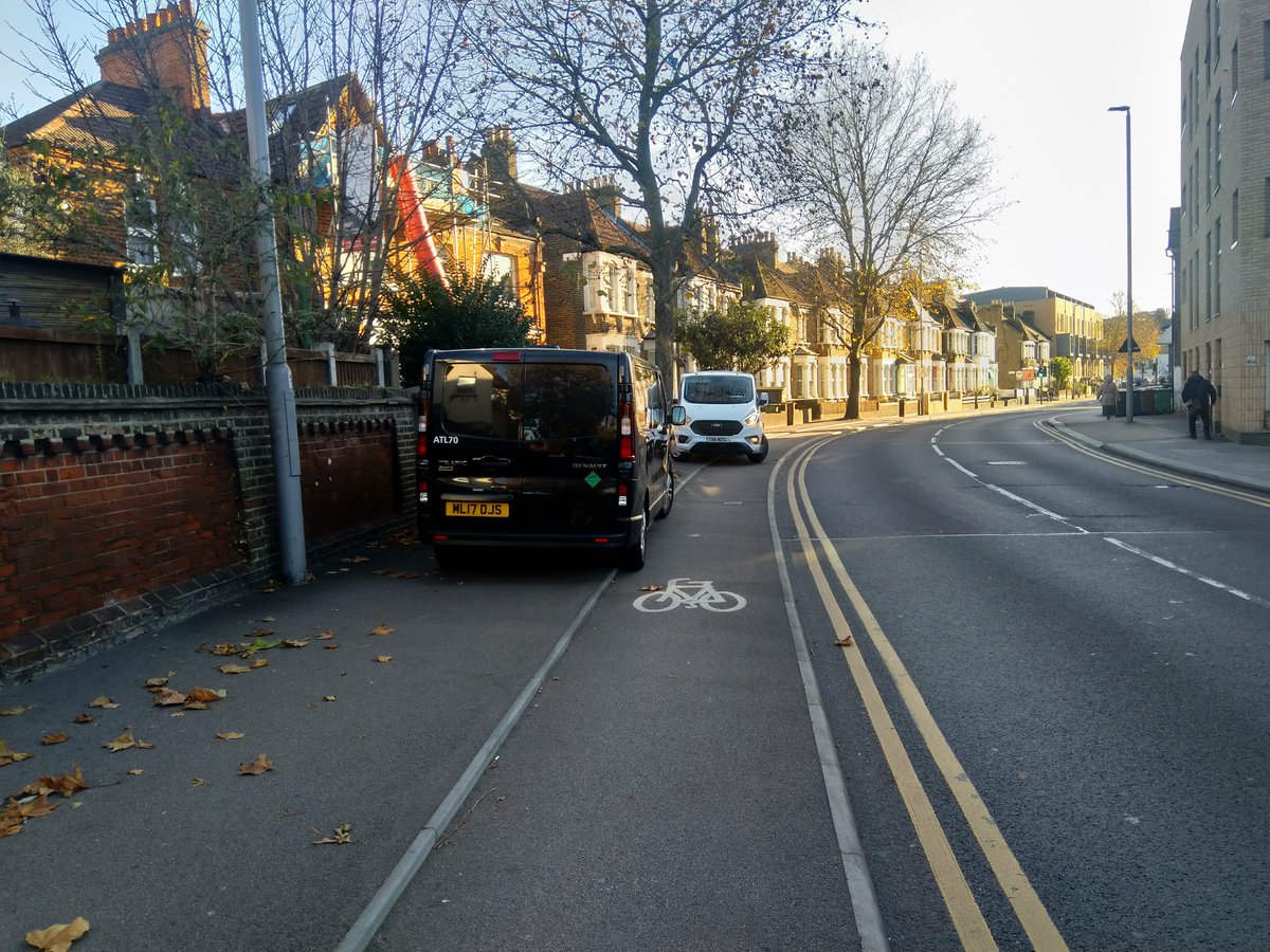 It's lovely how some drivers are kind enough to make journeys into a sort of obstacle course. So much fun! <a href="/MPSWForest/">Waltham Forest MPS | North East BCU</a> <a href="/YPLAC/">You Park Like a C***</a> <a href="/London_Cycling/">London Cycling Campaign</a>