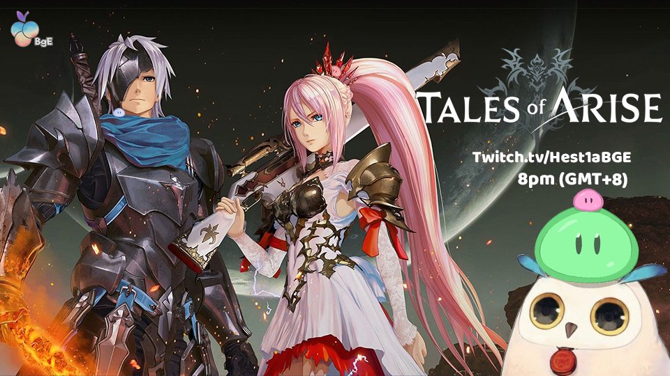 Hest1aBGE's tweet photo. Our endurance stream was very successful last time so let's see how far we can go tonight?
There's a chance that I might not stream tomorrow, so I'll see you all in 3 hours at https://t.co/DWwXTpF1Xt
#Vtuber #ENVtuber #FilVTuber #TalesofArise #TrialsOfTiaLive https://t.co/j9Xc0MTJs0