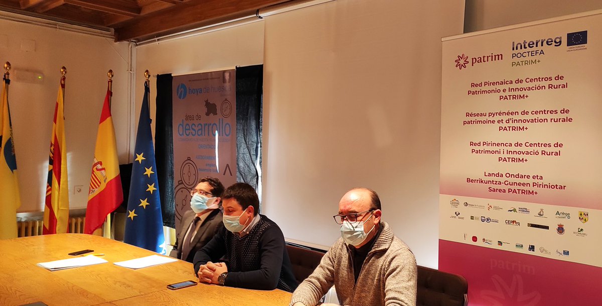 📣Cierre del proyecto transfronterizo PATRIM+ en #Ayerbe 👏🔝
#POCTEFA #Patrim #Interreg