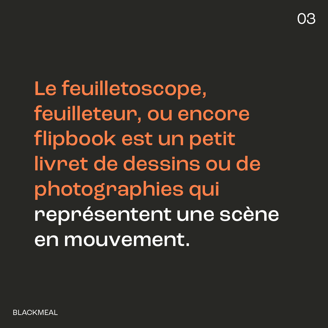 blackmeal's tweet photo. 💡 #BlackmealMotionPills
L'animation précède le cinéma ! La preuve avec le flipbook. 📖👇
#Blackmealculture #motionpills #flipbook
#studiomotiondesign #communication #motionpills #cinéma #animation https://t.co/z0M4P6OHR1