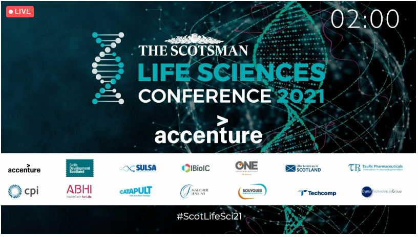 Looking forward to today's Scotsman Life Sciences Conference #ScotLifeSci21