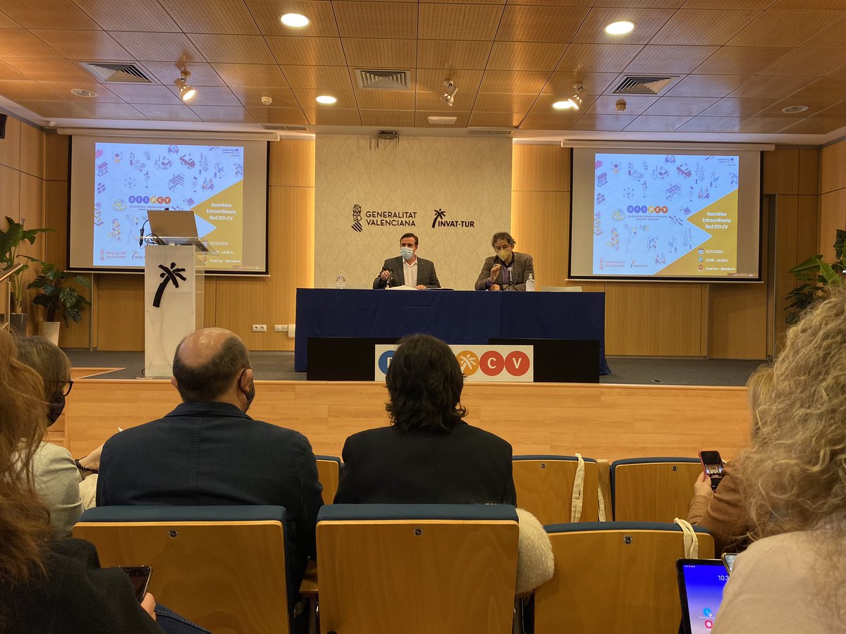 Da inicio la asamblea extraordinaria de la red DTI-CV con <a href="/FraColomer/">Francesc Colomer</a> y <a href="/herick_campos/">HERICK CAMPOS</a> #Invattur #DTI