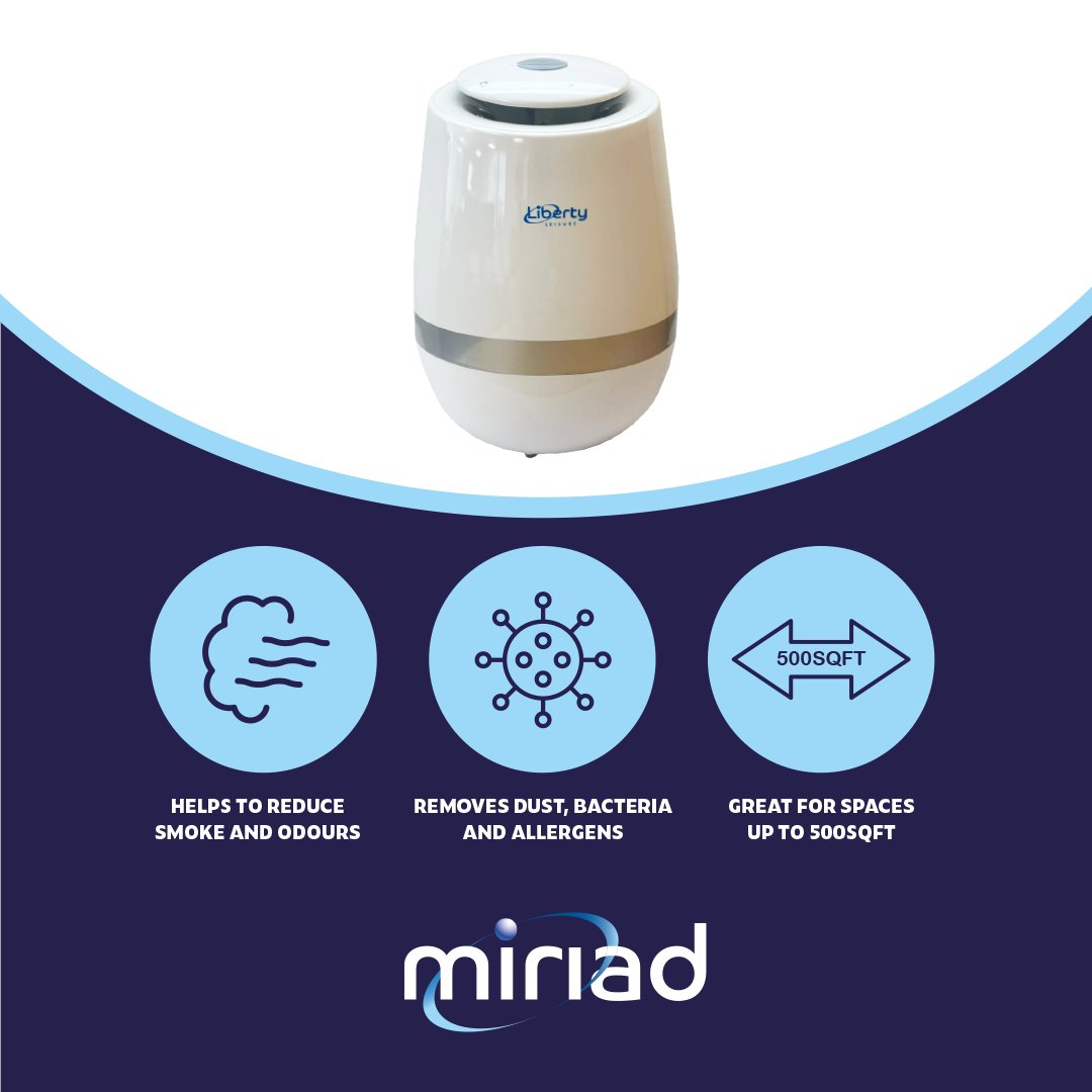 Miriad Products Limited (@miriadproducts) on Twitter photo Breathe easy and stock the latest air purifiers!
Liberty Air 500 zcu.io/97Dp and Liberty Air plug in zcu.io/GeZH will help to provide clean air.
Shop online zcu.io/rdgD
Call 01283 586060
Email sales@miriad-products.com
#cleanair #miriad Breathe easy and stock the latest air purifiers!
Liberty Air 500 zcu.io/97Dp and Liberty Air plug in zcu.io/GeZH will help to provide clean air.
Shop online zcu.io/rdgD
Call 01283 586060
Email sales@miriad-products.com
#cleanair #miriad