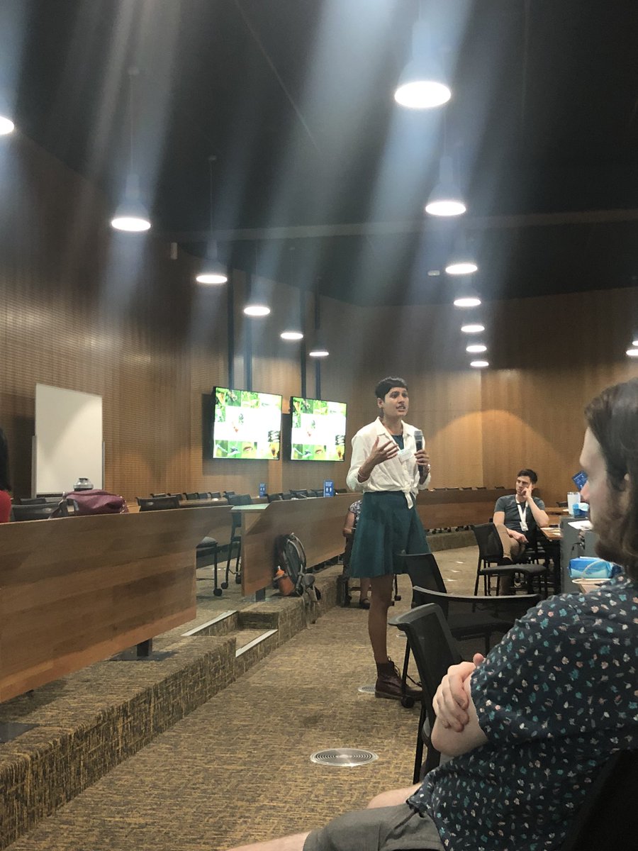 Brooke Zanco (@brookezanco) on Twitter photo Amazing talk about phenotypic plasticity and climate change by <a href="/AvishiktaC/">Avishikta Chakraborty</a> at #AUSEVO2021 Amazing talk about phenotypic plasticity and climate change by <a href="/AvishiktaC/">Avishikta Chakraborty</a> at #AUSEVO2021