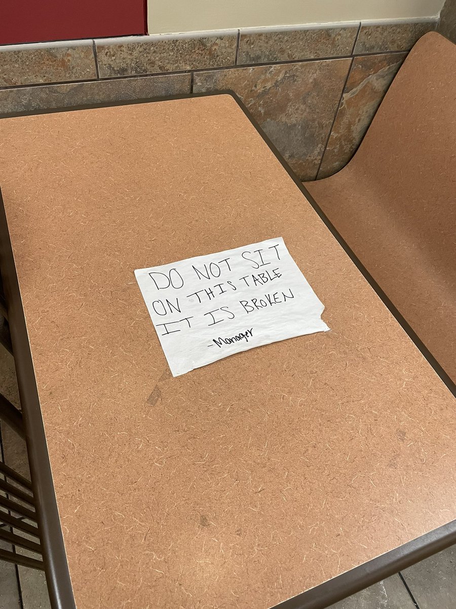 ColeChap1999's tweet photo. “Oh no, our table, it’s broken!” -Jacks https://t.co/CAa3Uei7bz