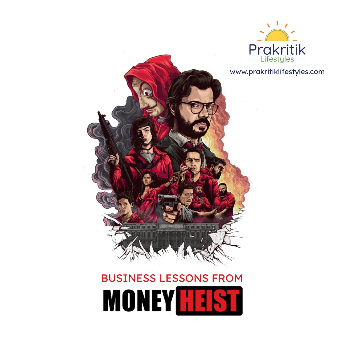 PrakritikLife's tweet photo. The brilliant business lessons La Casa De Papel (#MONEYHEIST) taught everyone about business. We are eagerly waiting for next part and the next lesson. Stay tuned for a few more...
#PrakritikLifestyles #WorkFromMobile #WorkFromHome #YourOnlineShop #LaCasaDePapel #BusinessLessons https://t.co/6kGfWutGLR