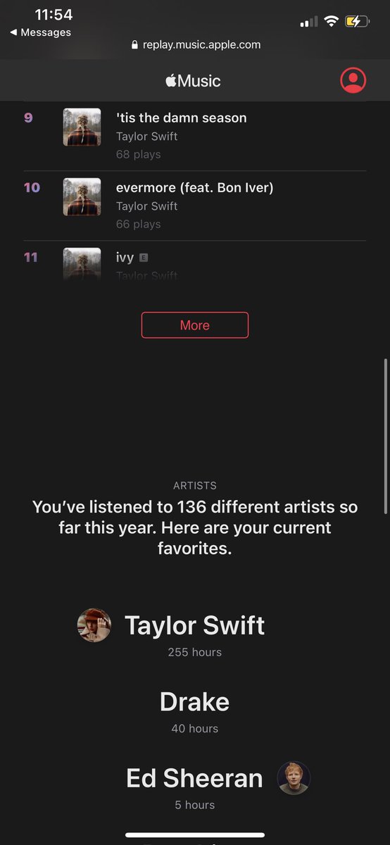 madelpadel's tweet photo. Tbh all this tells me is I have really good taste in music @taylorswift13 (and maybe a hint of OCD!!!!) https://t.co/hKFMwQukoC