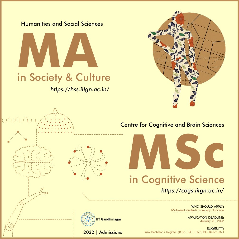 IIT-Gandhinagar invites applications for MSc in Cognitive Science