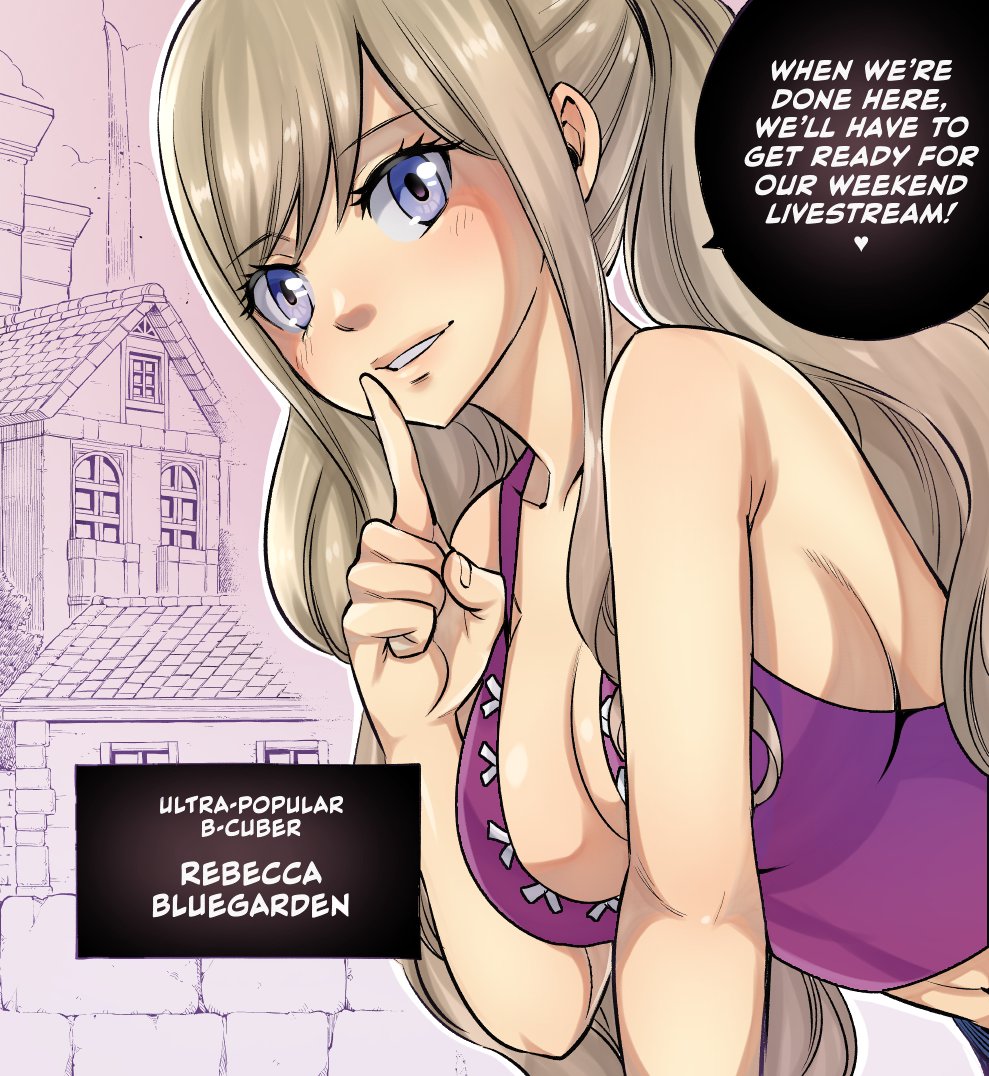 So pretty as always!!✨ #EdensZero #RebeccaBluegarden