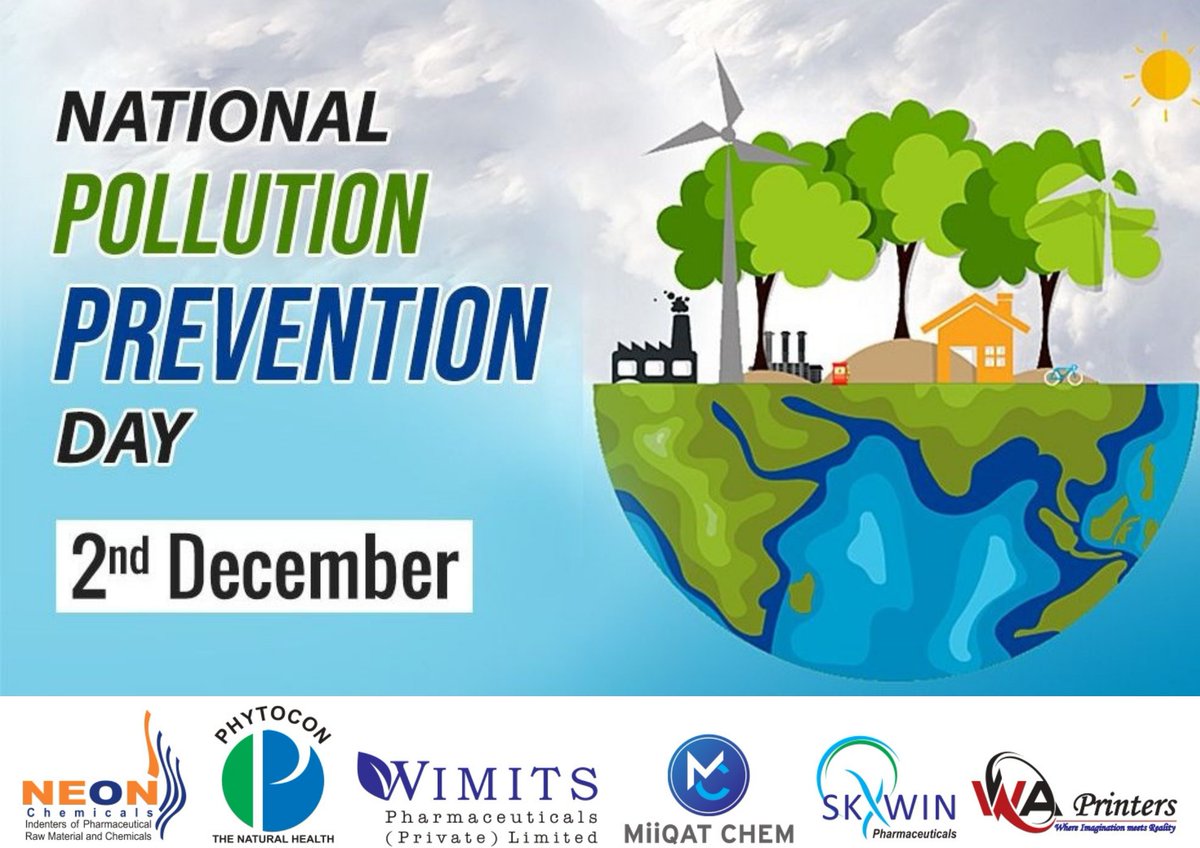 phytocon's tweet photo. "Stop Polluting,Start Planting"2ND December is National Pollution Control Day.Let us save our environment from getting poisoned with pollution. Create more awareness on National Pollution Control Day. #Phytoconinternational #environment #awareness #pollutionfree #pollutioncontrol https://t.co/m84QV4Q8s2