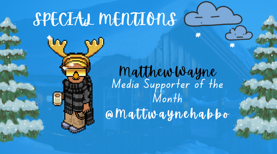 OreliAurelli's tweet photo. @OfficialHabboUN's The Media Department presents..... a Winter Wonderland November Newsletter! ⛷️ #habboun  (1/2) https://t.co/YDCf7tP7s3
