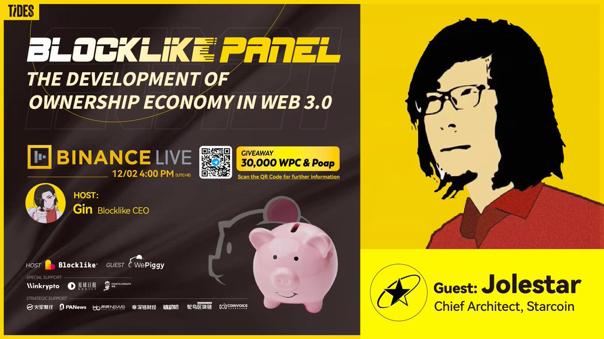 Starcoin Blockchain (@starcoinstc) on Twitter photo Starcoin mainly tries to explore the combination of layer1 and layer2. We think the Web3.0 DApp will be born from the combination of blockchain layer2 and p2p network in the future.
<a href="/jolestar/">jolestar</a> @blocklikecom <a href="/wepiggydotcom/">WePiggy</a> <a href="/ParamiProtocol/">PARAMI</a> <a href="/realMaskNetwork/">Mask Network (mask.io)</a> <a href="/UniPassID/">UniPass | New Handle @UniPassWallet</a> <a href="/realDASystems/">.bit</a> Starcoin mainly tries to explore the combination of layer1 and layer2. We think the Web3.0 DApp will be born from the combination of blockchain layer2 and p2p network in the future.
<a href="/jolestar/">jolestar</a> @blocklikecom <a href="/wepiggydotcom/">WePiggy</a> <a href="/ParamiProtocol/">PARAMI</a> <a href="/realMaskNetwork/">Mask Network (mask.io)</a> <a href="/UniPassID/">UniPass | New Handle @UniPassWallet</a> <a href="/realDASystems/">.bit</a>
