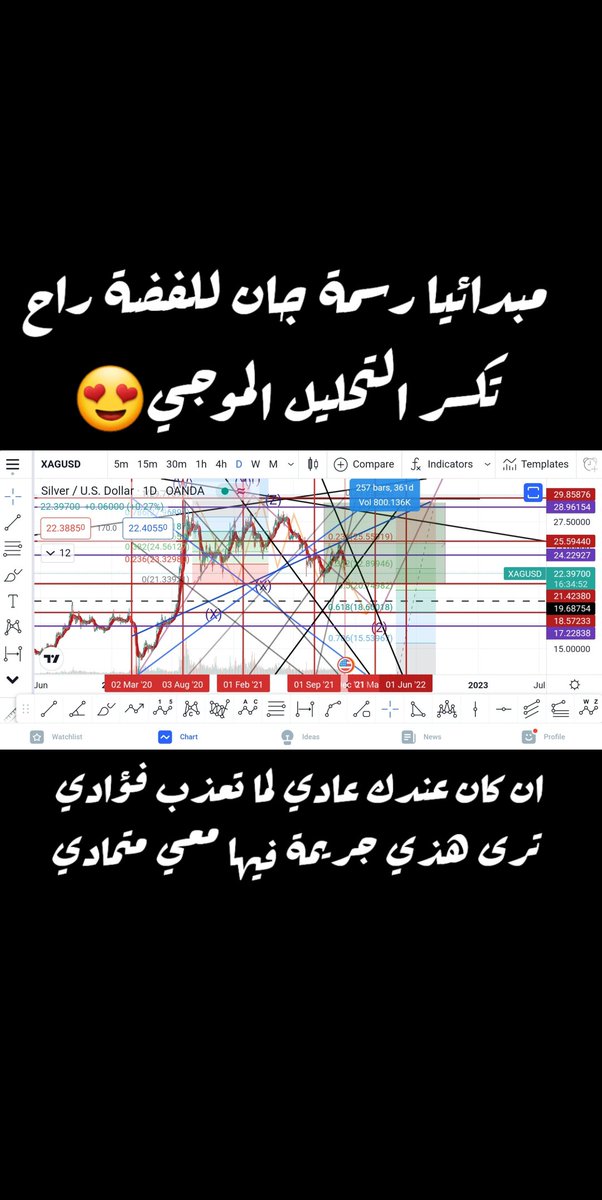 rogftstocks's tweet photo. #الفضة #XAGUSD 
حسابيا برسمه جان ومبدائيا الفضة راح تكسر التحليل الموجي هدفها الموجي النهائي 183 موجود التحليل الموجي بتغريدات سابقة راح ارقها مع #زوايا_جان ❤ لاحقا إن شاء الله https://t.co/hcyIrqiozQ