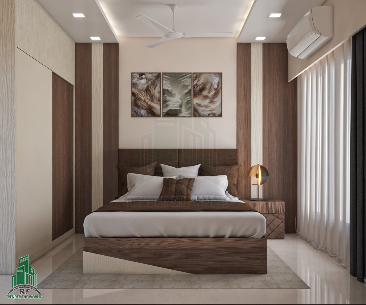 rendertheworld's tweet photo. Bedroom Design in Mumbai

All design and visualization by #rfrendertheworld hope you all to like it all shots.

#interiordesign #homedecor #3dmax #3dmaxdesign #design #decoration #Repost #homedecoration #follow4follow #render_contest #renderlovers #3drender #visualization #vray https://t.co/EdshPSHR30