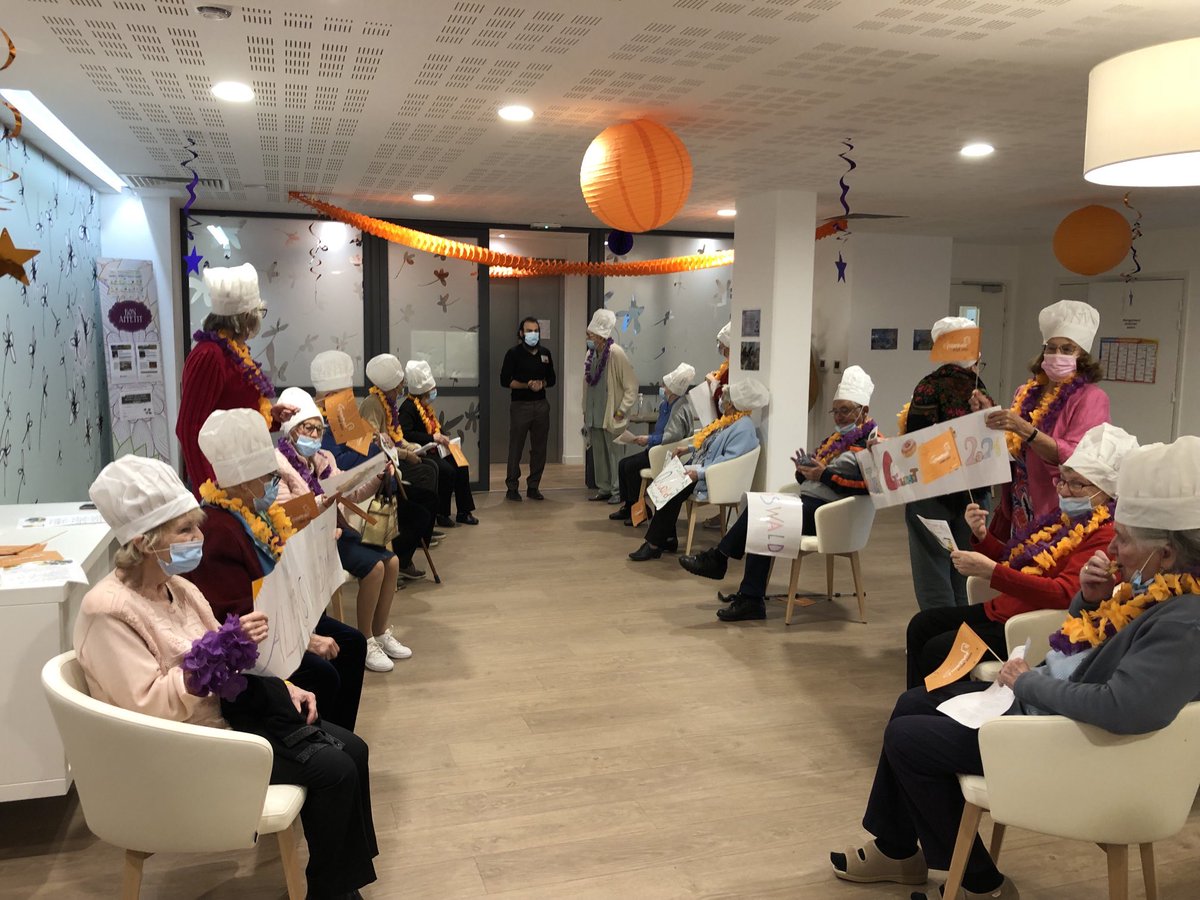 Concours <a href="/restalliance/">Restalliance</a> des gourmets d’or à la résidence <a href="/senioriales/">Senioriales</a> de Sannois. Les résidents et l’équipe de Sandrine se sont mobilisés pour leur chef Oswald. Merci à l’équipe Restalliance