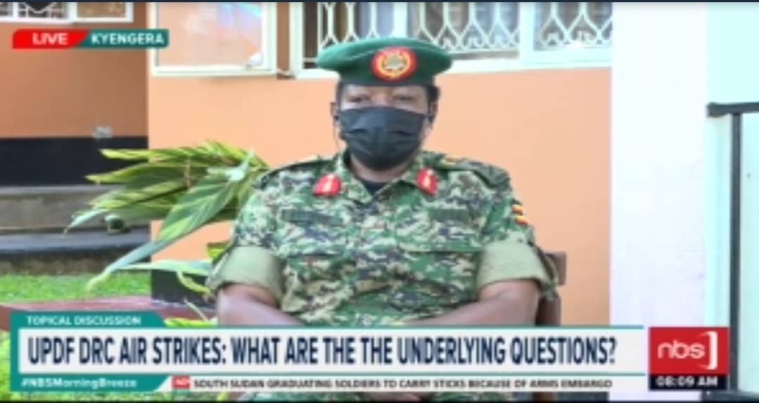 Brig. Flavia Byekwaso: We have a goal; as long as we haven't attained that goal, we shall not withdraw. The goal is to see that Eastern DRC is freed from ADF and other militias. We shall leave Congo when this is accomplished. #NBSMorningBreeze #NBSUpdates