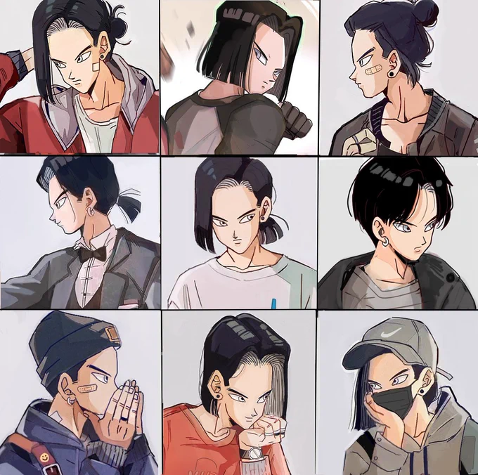 #ドラゴンボール 
fashionable 17 
