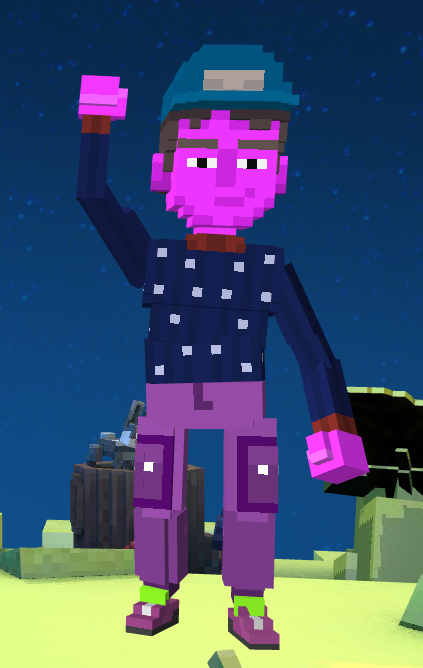 MichaelWoo7's tweet photo. @TheSandboxGame here is my avatar, American purple boy https://t.co/fZxTlSqt7E