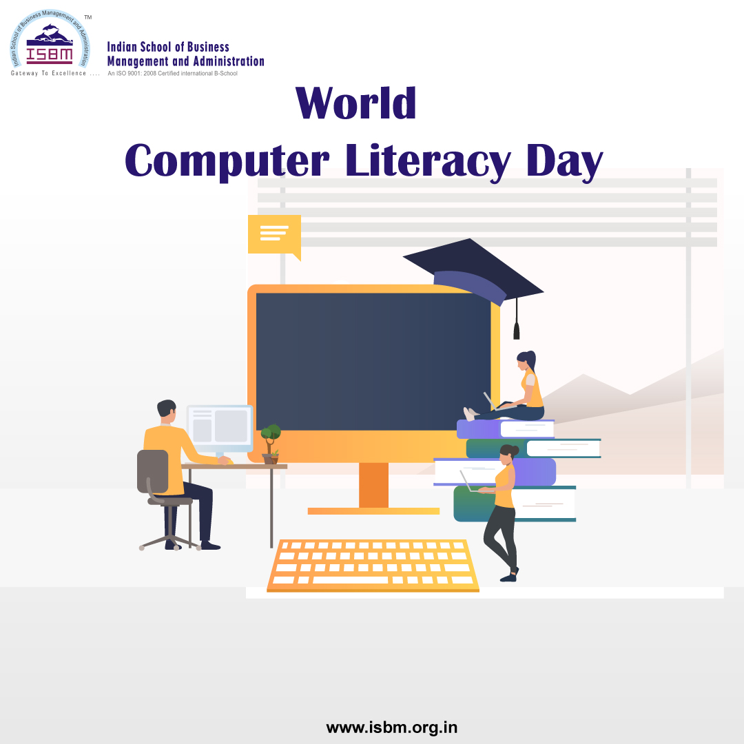 isbma's tweet photo. World Computer Literacy Day
#WorldComputerLiteracyDay #worldcomputerliteracy #computer #study #courses #education #training #learning #course #onlinecourses #online #learn #career #students #ISBMGroup #ISBMUniveristy #ISBM #ISTM #ODLSchool https://t.co/BXPwp4uwRM