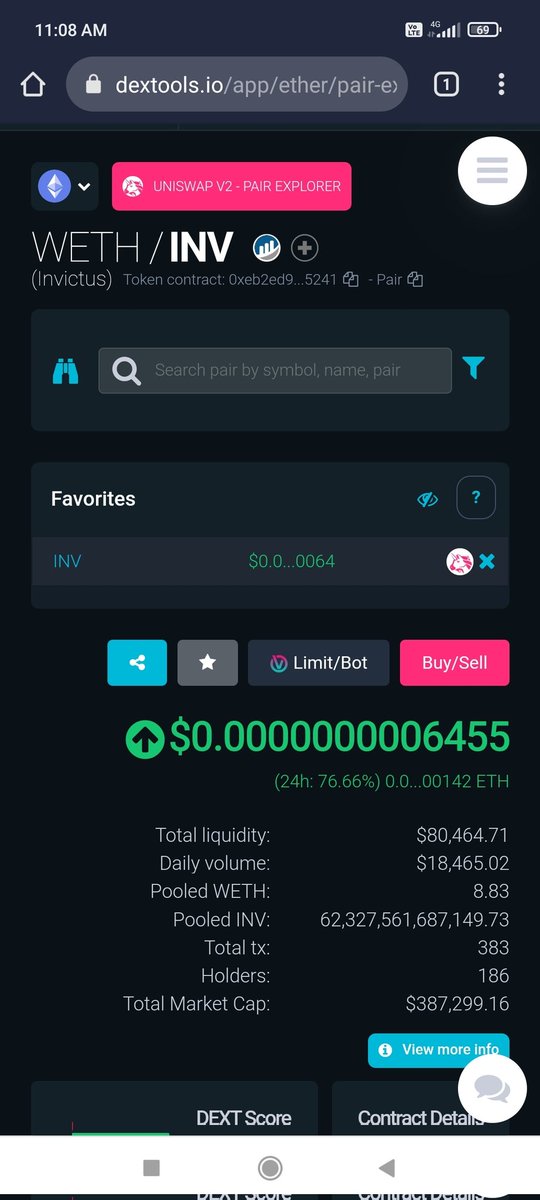 InvictusToken's tweet photo. @InvictusToken #invictustoken
Up more then 70% in last 24hours
Had a grt green candles
Join #invictusarmy for #financialfreedom and security
#saitamawolfpack . @TheShibLord1 . @1GoddRich . @DammnThatsCrazy . @kryptokimmy . @TechRate1 . @XprChad . @1goonrich . @ElonMansur https://t.co/dmIDM7pUhr