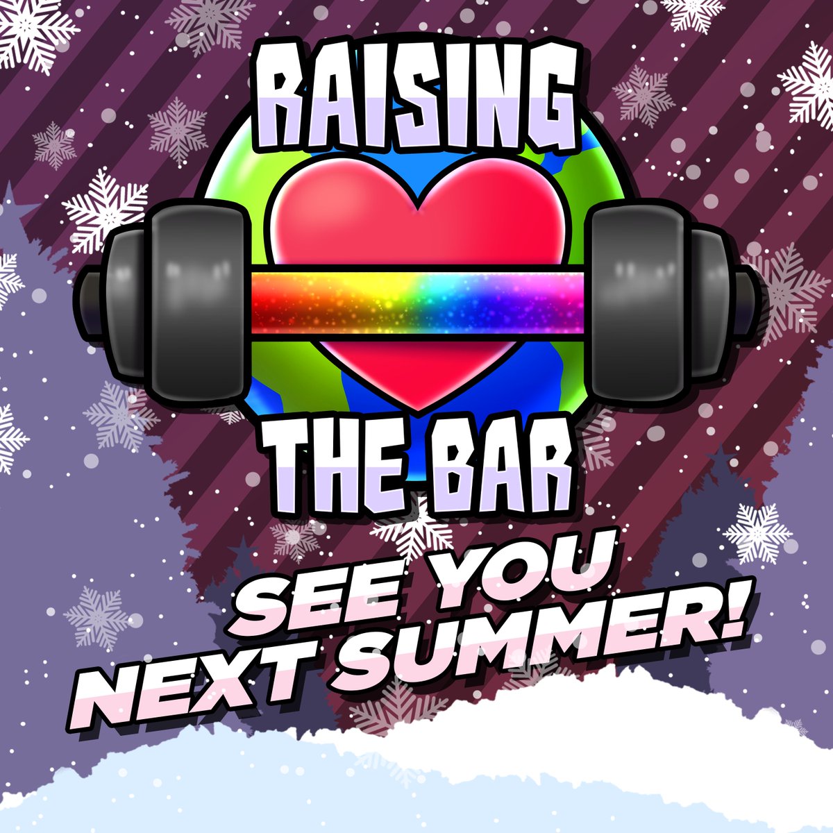 It's with heavy heart I announce that <a href="/RaisingTheBarCh/">Raising The Bar</a>'s Christmas stream will be cancelled this year... BUT we will be back this Summer.

Our goal is to come back, bigger than ever, and raise more money than ever for charity during the Summer of 2022.