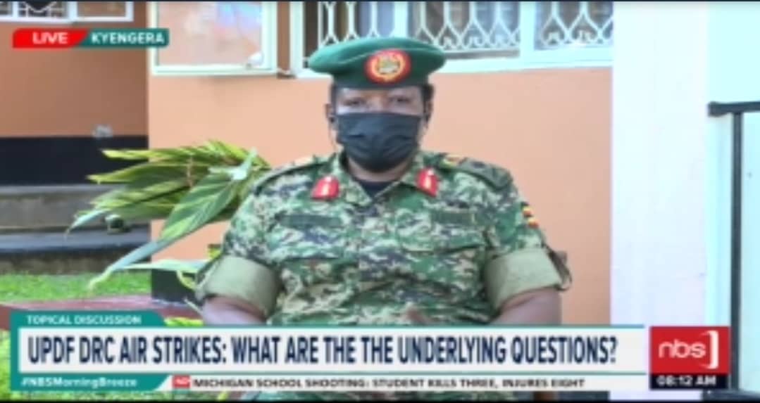 Brig. Flavia Byekwaso: We are in a military operation; we are not into Politics. I think it is far-fetched to bring in conspiracies. We have all agreements between the two governments in place. We are solving a problem that has stood for a long time. #NBSMorningBreeze