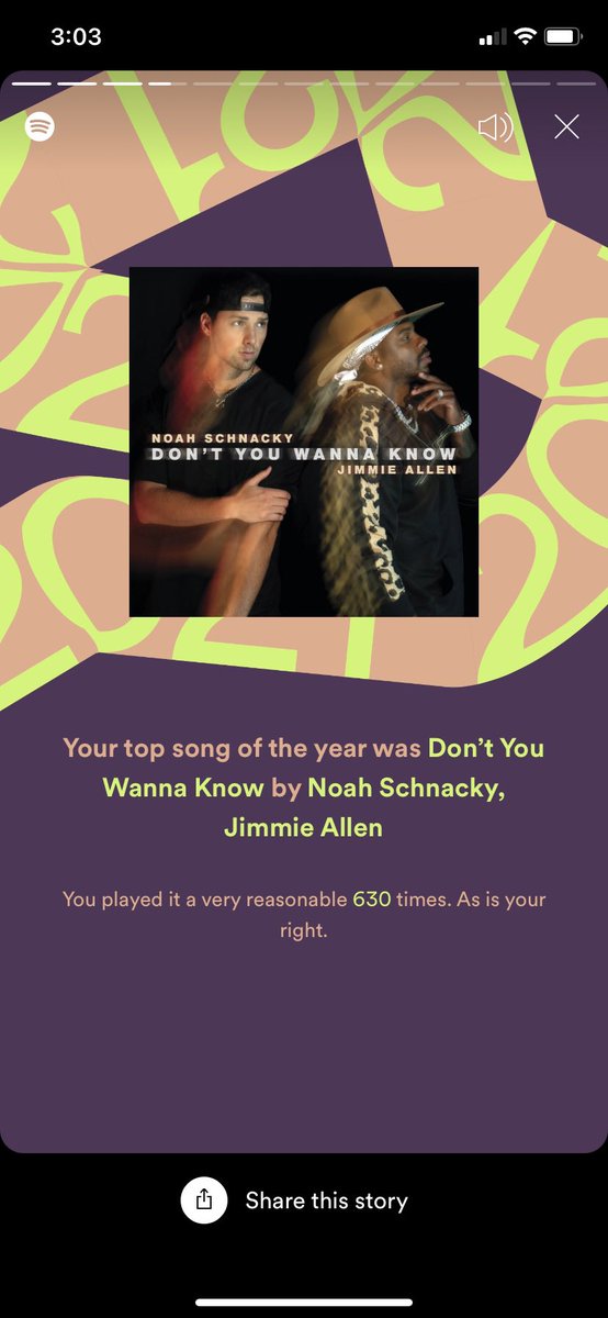 NPolecki's tweet photo. @NoahSchnacky #SpotifyWrapped https://t.co/ZjJpZMqBjw