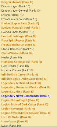 Tacomancer69's tweet photo. are people still posting about getting VHL and LR?
I'll just post this instead: Every class I could get my hands on bar some duplicates
97 classes, 11 member, 13 years
#AQW https://t.co/i6qOycGJsu
