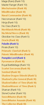 Tacomancer69's tweet photo. are people still posting about getting VHL and LR?
I'll just post this instead: Every class I could get my hands on bar some duplicates
97 classes, 11 member, 13 years
#AQW https://t.co/i6qOycGJsu