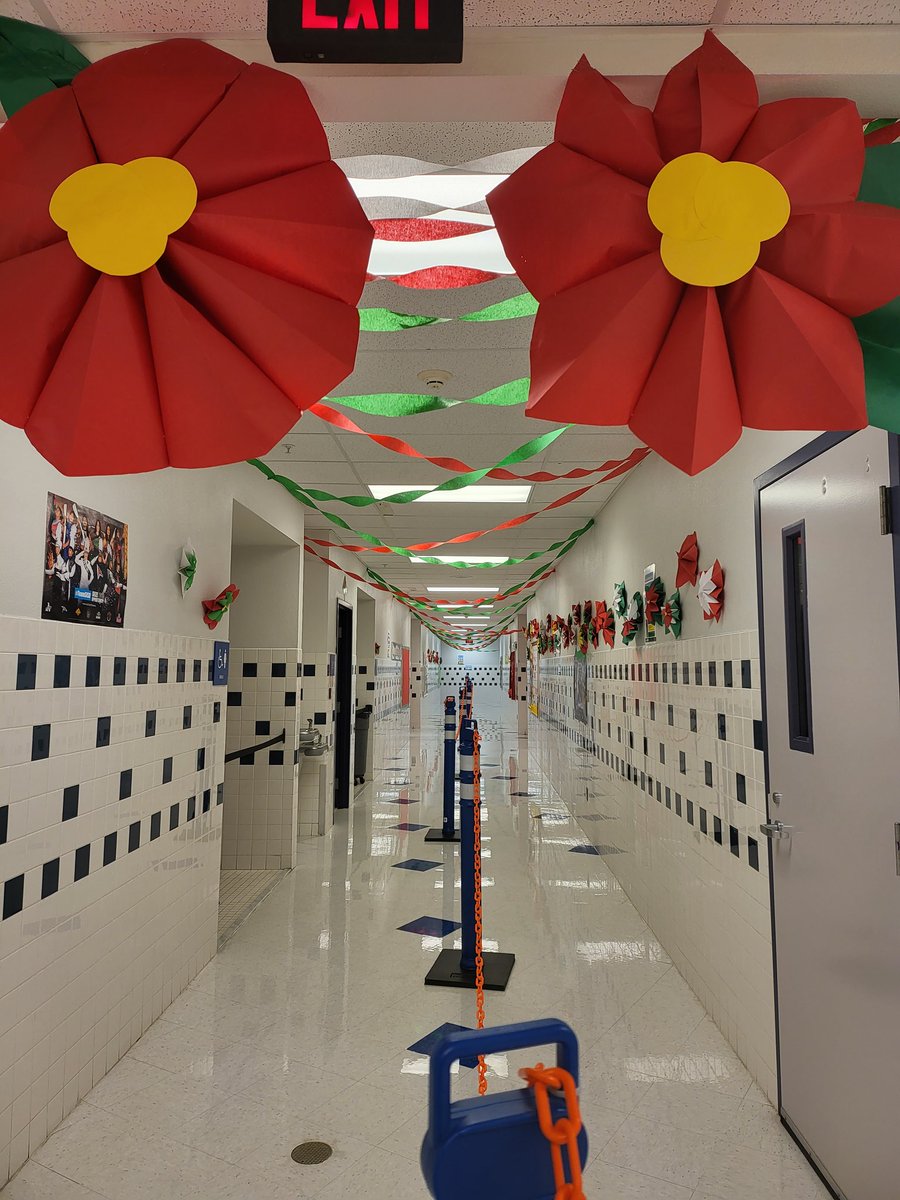 MPorras_EHS's tweet photo. #AVIDCavs went all out in decorating the hallway to herald in the Holidays and spread cheer. ❤🌲🥰#ProudAVIDMomnaDuck #AVIDFamily @Hernando_MS  @AHernandez_HMS  @AGarcia_HMS  @RNava_HMS  @AlyssaL_HMS  @jgraje08  @sarahinabubble_ #YouMeWeSISD https://t.co/kQeD0b8wOY