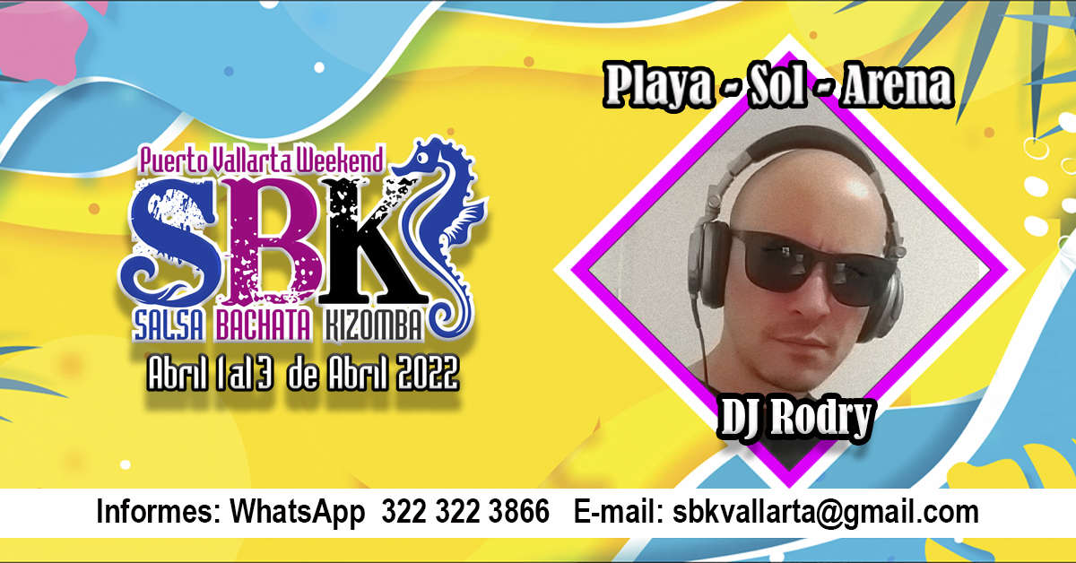 PuertoSbk's tweet photo. Presente Dj Rodry en Vallarta SBK 2022
#Puertovallarta #sbkvallarta #vallartasbk https://t.co/ruirdoUOe8