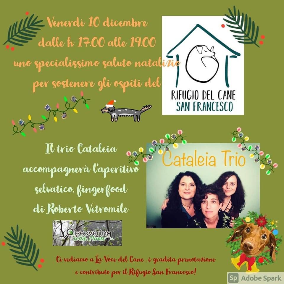 Siamo davvero felicissime di partecipare a questo evento per sostenere il Rifugio San Francesco e i nostri amici pelosi!!! Vi aspettiamo numerosi il 10 dicembre alle ore 17 presso la Voce del Cane Via prol.Pisciarelli 101/A Pozzuoli (NA)
PER INFO E PRENOTAZIONI : +39 338 684 4407