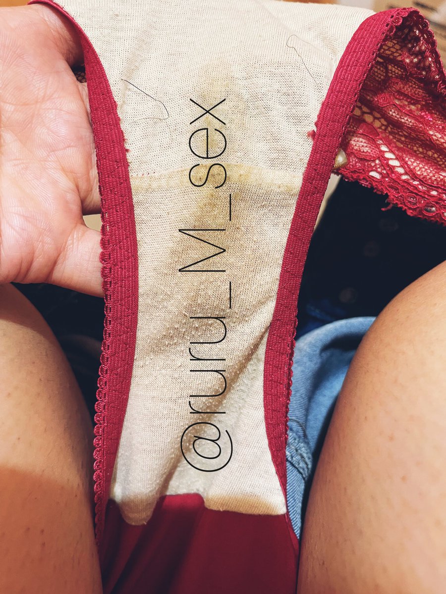 ruru_M_sex's tweet photo. お風呂嫌いだから
2.3日 入らないの普通。

おかげで汚パンツ
毎日2回オナニー 
常に濡れてる(/ω＼*)

1度履いて洗濯する頃には
こんなになるよお😄

1枚1500円から販売してます🖤

DMください❤️

#汚パンツ #パンツ売りま���
#下着売り子 #マンカス #汚いパンツ https://t.co/ralAIs9bCH