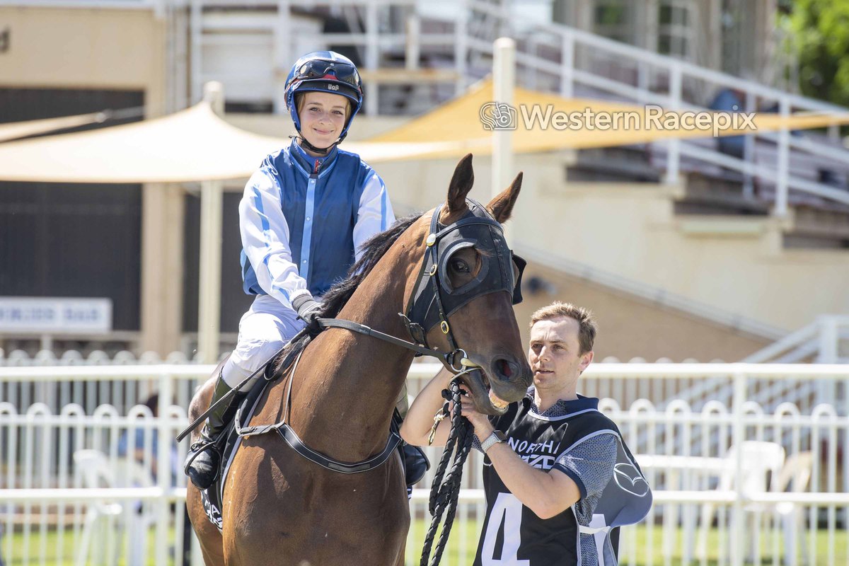 American Queen in the next race <a href="/NorthamRaceClub/">Northam Race Club</a> 

Jockey: Victoria Corver
Trainer: <a href="/BoyHill10/">Ryan Hill Racing</a> 
Strapper: <a href="/bradparnham/">Brad Parnham</a> 

#WesternRacepix