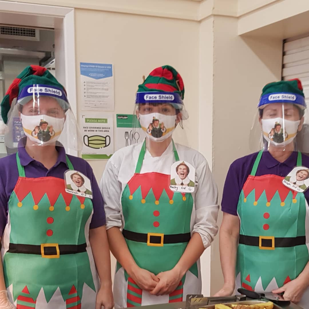 infantskitchen's tweet photo. All December our theme is "Elf" the children were every excited and some wondered who this ""Elf" was! Hopefully they will be able to watch the movie and enjoy spreading some Christmas cheer for all to hear 😍😍🎅🎅🎁🎁🎄🎄🧝‍♂️🧝‍♀️ https://t.co/5VHiBTT2eR