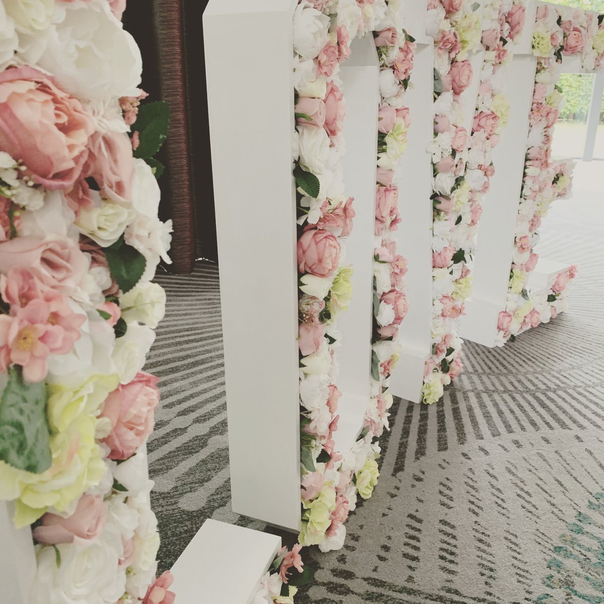Blooming_Decor's tweet photo. Our Love letters 🌸

We will be having more December deals so make sure you’re following! 

#loveletters #floralloveletters #florallove #love #lovelettersforhire #weddingflowers #weddings #weddinghire #prophire #bridetobe #nottinghamwedding #nottinghamshirewedding #nottingham https://t.co/nB2QDSwGch