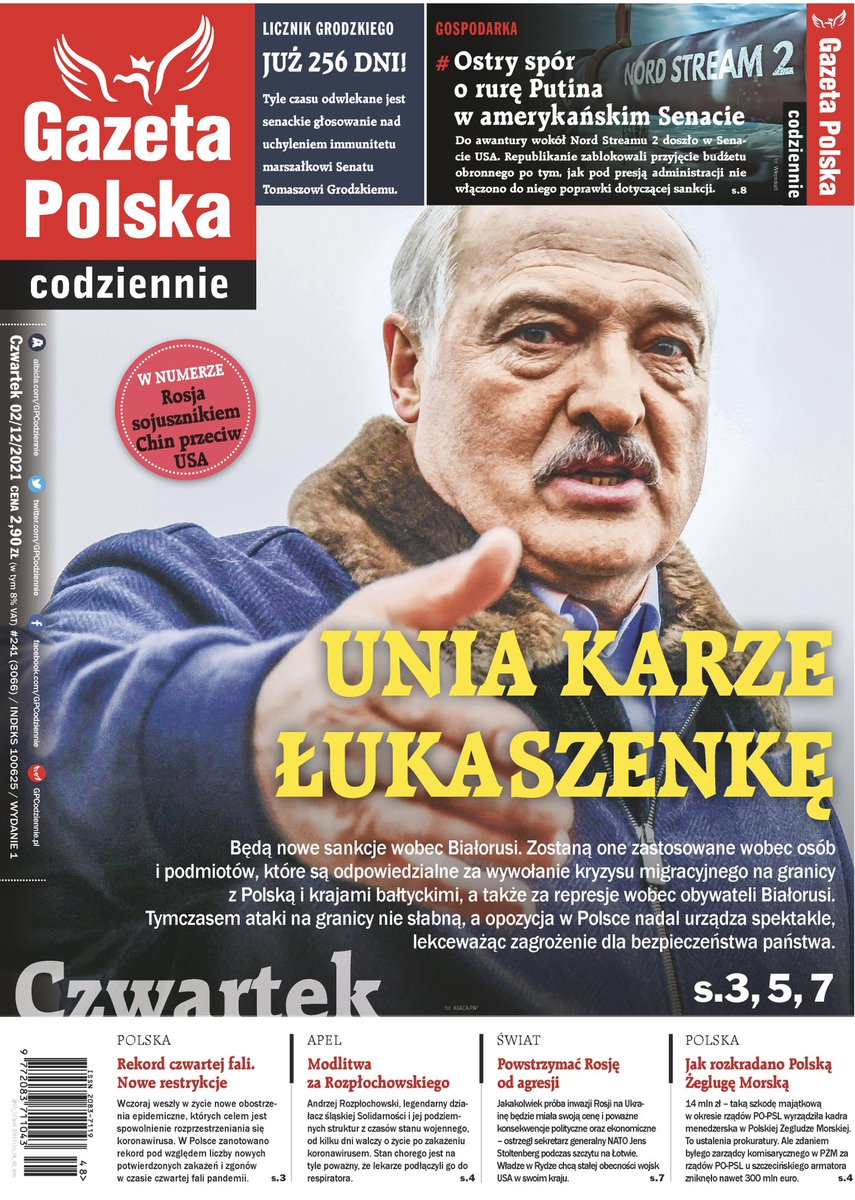 GPCodziennie's tweet photo. Polecamy czwartkową #Codzienna wraz z dodatkami regionalnymi.
📍Więcej przeczytasz już teraz na https://t.co/1HYRtWiDJA
📍 https://t.co/5oUNtNfQBb - sprawdź jakie daje korzyści.
#GPC #dziennik #media #czwartek #czytambolubię #czytamprase https://t.co/XVrfMcvTLD