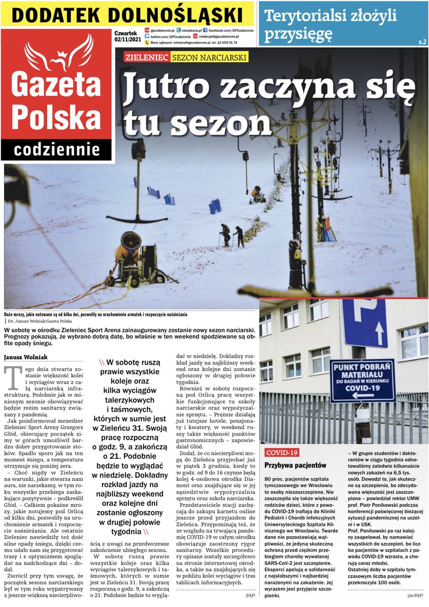 GPCodziennie's tweet photo. Polecamy czwartkową #Codzienna wraz z dodatkami regionalnymi.
📍Więcej przeczytasz już teraz na https://t.co/1HYRtWiDJA
📍 https://t.co/5oUNtNfQBb - sprawdź jakie daje korzyści.
#GPC #dziennik #media #czwartek #czytambolubię #czytamprase https://t.co/XVrfMcvTLD