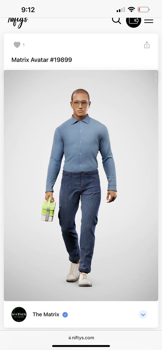 MikeyWhatNow's tweet image. niftys.com/nft/0x39ceaa47… $350 @Niftys @TheMatrixMovie #NFTs #TheMatrix #TheMatrixnft #Metaverse #Crypto #NFT #ETH #Ethereum #Bitcoin #cryptocurrecy #sale #holidays #movies #NiftysNFTs #Nifty #opensea #Coinbase #avatar #games #game