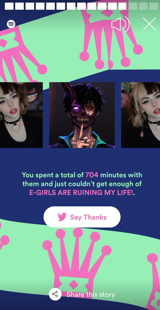 Kris_N_Ink's tweet photo. I'm not surprised at all by my #SpotifyWrapped 🤣

The man lives in my head rent free https://t.co/SHY6v7j7cG